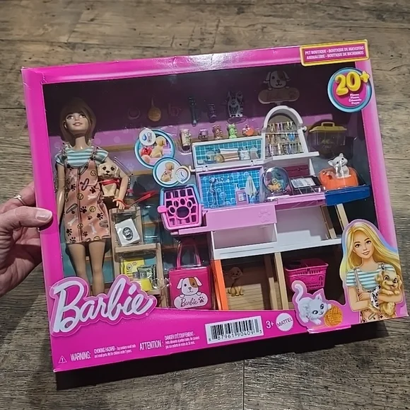 New 🔥 Barbie doll pet shop toy - Picture 1 of 2